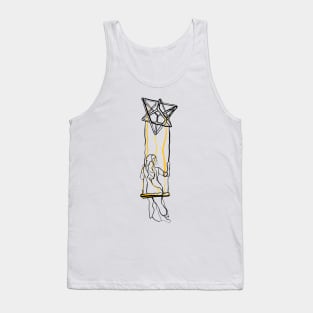 Single Line - Merkabah Tank Top